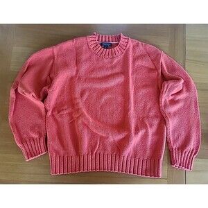 Banana Republic Organic Cotton Orange Sweater Size M